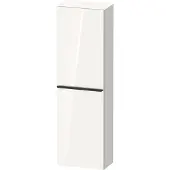 Duravit Hoge kast d-neo kolomkast wand 132 cm linksdraaiend hoogglans wit
