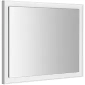 Sapho Badkamerspiegel Flut 90x70 cm LED-Verlichting Omlijsting Wit