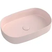 Sapho Wastafel infinity 55x36 cm mat roze