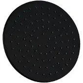 Xellanz Nala hoofddouche rond 25 cm mat zwart