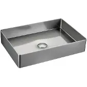 Sapho Waskom aurum vierkant 50x35 cm rvs