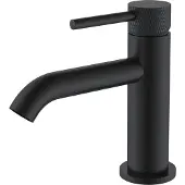 Wiesbaden Fonteinkraan ribbd 1/2" zwart