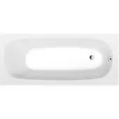 Hak Polysan EBRO rechthoekige wasbak, 170x75x39 cm, wit