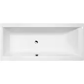 Polysan Cleo Slim Rechthoekig bad 180x90x48cm, wit