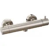 Van Marcke GO Douchekraan cocoon inox opbouw thermostatisch brushed nikkel