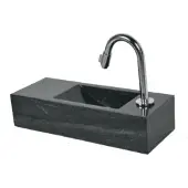 Sanilux Fonteinpack slim hardsteen 45x17x10 cm