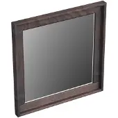 Forzalaqua Spiegel Reno Vierkant 40x2x40 Cm Eiken Charcoal