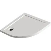 Sanilux Douchebak Inbouw Wit Kwartrond Composiet 90x90x4cm