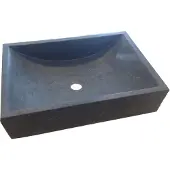 Sanilux Waskom nature box natuursteen 50x35x12 cm
