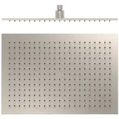 Tres Hoofddouche plafonduitloop 45x31.5 cm staal