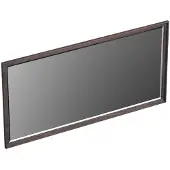 Forzalaqua Spiegel reno 160x2x80 cm eiken charcoal