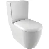 Creavit Grande Xl Kortgekoppeld toilet, wit