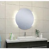 Boss & Wessing Badkamerspiegel bws circle led verlichting condensvrij 60 cm