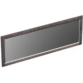 Forzalaqua Spiegel Gela 140x2x50 Cm Eiken Charcoal