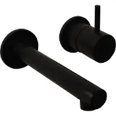 Boss & Wessing Wastafelmengkraan BWS Exclusive 18.5 cm 1-hendel Mat Zwart