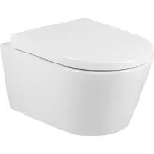 Sanindusa wandtoilet urb.y | randloos | keramiek | diepspoel | exclusief zitting | wit