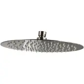 Sanilux Hoofddouche mia rond ultra thin 25 cm gunmetal