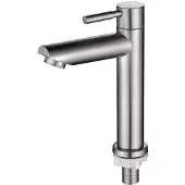 Sanilux Fonteinkraan Laag Model 15 cm RVS