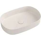 Sapho Wastafel Infinity 55x36 cm Mat Ivoor