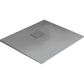Boss & Wessing Douchebak bws naxos smc 90x90 cm stone-look mat grijs
