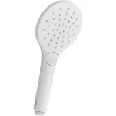 Tres Handdouche massage eco-drop 3-standen 11x5.5x24.2 cm mat wit