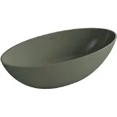 Best design Vrijstaand Ligbad Just Solid 180x85x52 cm Army Green