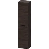 Duravit Hoge kast d-neo kolomkast wand 176 cm rechtsdraaiend mat kastanje