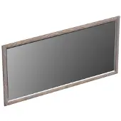 Forzalaqua Spiegel Gela 160x2x80 Cm Eiken Silver Grey