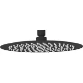 Sanilux Hoofddouche Mia Rond Ultra Thin 30cm Mat Zwart