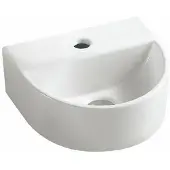 Boss & Wessing Bws keramische fontein halfrond wit 30x25 cm