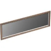 Forzalaqua Spiegel Reno 160x2x50 Cm Eiken Havanna