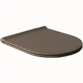 Salenzi Toiletzitting Form Slim Mat Donkerbruin