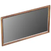 Forzalaqua Spiegel Reno 140x2x80 Cm Noten Pure Walnut