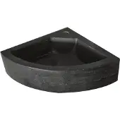 Sanilux Fontein corner hardsteen 30x30x10 cm kwartrond met kraangat