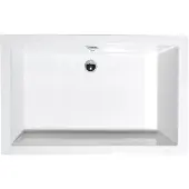 Polysan Deep Douchebak 110x75x26cm, wit