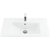 Sanicare Wastafel q7 keramiek 75x45 cm wit