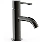 Tres Wastafelmengkraan study exclusive 17,5 cm hendel rond metallic zwart