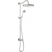Tres Regendoucheset opbouw clasic incl. Handdouche rvs
