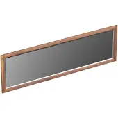 Forzalaqua Spiegel Gela 160x2x50 Cm Noten Pure Walnut
