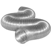 Boss & Wessing Semi-flexibele slang ø 150mm 3 meter lang aluminium