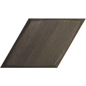 Zyx Wandtegel diamond zoom walnut wood 15x25.9 cm donker hout