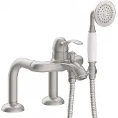 Tres Badrandkraan clasic mengkraan opbouw incl. Handdouche rvs