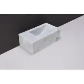 Forzalaqua Venetia Xs Carrara Gepolijst 29X16X10 cm Kraangat Links