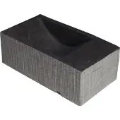 Forzalaqua Kalmar XS Hardsteen Gefrijnd Zonder Kraangat Rechts 29X16X10 cm