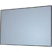 Sanicare Badkamerspiegel q-mirrors 120x70x2 cm zwart