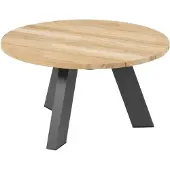 4 Seasons Outdoor Cosmic loungetafel Ø65 x 35 cm - teak