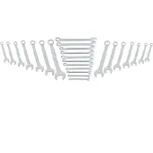 BRÜDER MANNESMANN Steekringsleutelset 25 dlg CV (Hobby) - 130-25