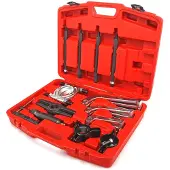 HBM hydraulische poelietrekkerset en lagertrekkerset 23 delig