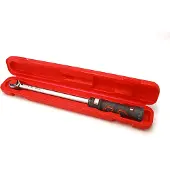 HBM 1/2 inch Momentsleutel 40-200 Nm. 120 Tands Met Doordruk Vierkant