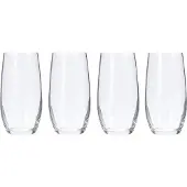 Excellent houseware set van 4x drinkglazen/waterglazen van 360 ml - Drinkglazen